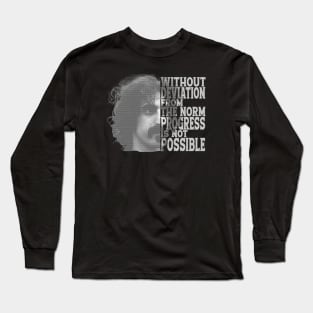 Vincent Quote Illustration Long Sleeve T-Shirt